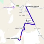 Cejar Lagoon tour map