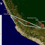 Luxury Tourist Package, Machu Picchu, 9 days, Map