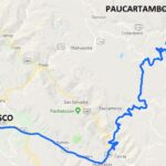 Carte Cusco - Paucartambo